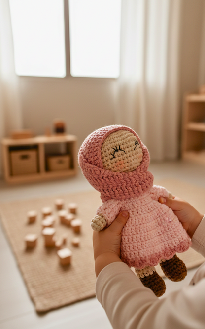 ✨ Noor & Me Hijab Knit Doll