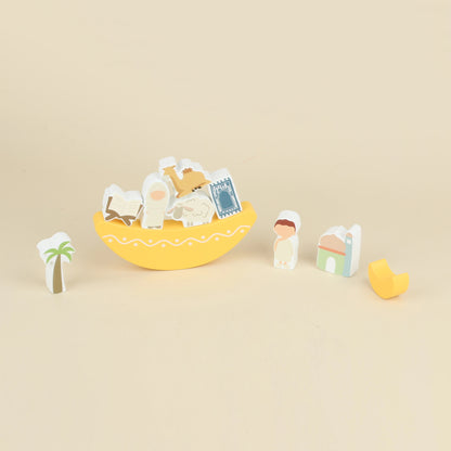 🌙 Moon & Masjid Balance Set